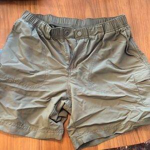 Columbia Green Womens Hiking Shorts